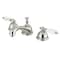 Kingston Brass KS3968WLL Wilshire Widespread Bathroom Faucet W/ Brass Pop-Up, Nickel KS3968WLL - alternate 1